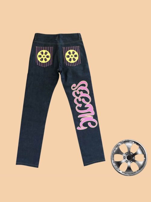 Slim Fit Pants With Side Pocket